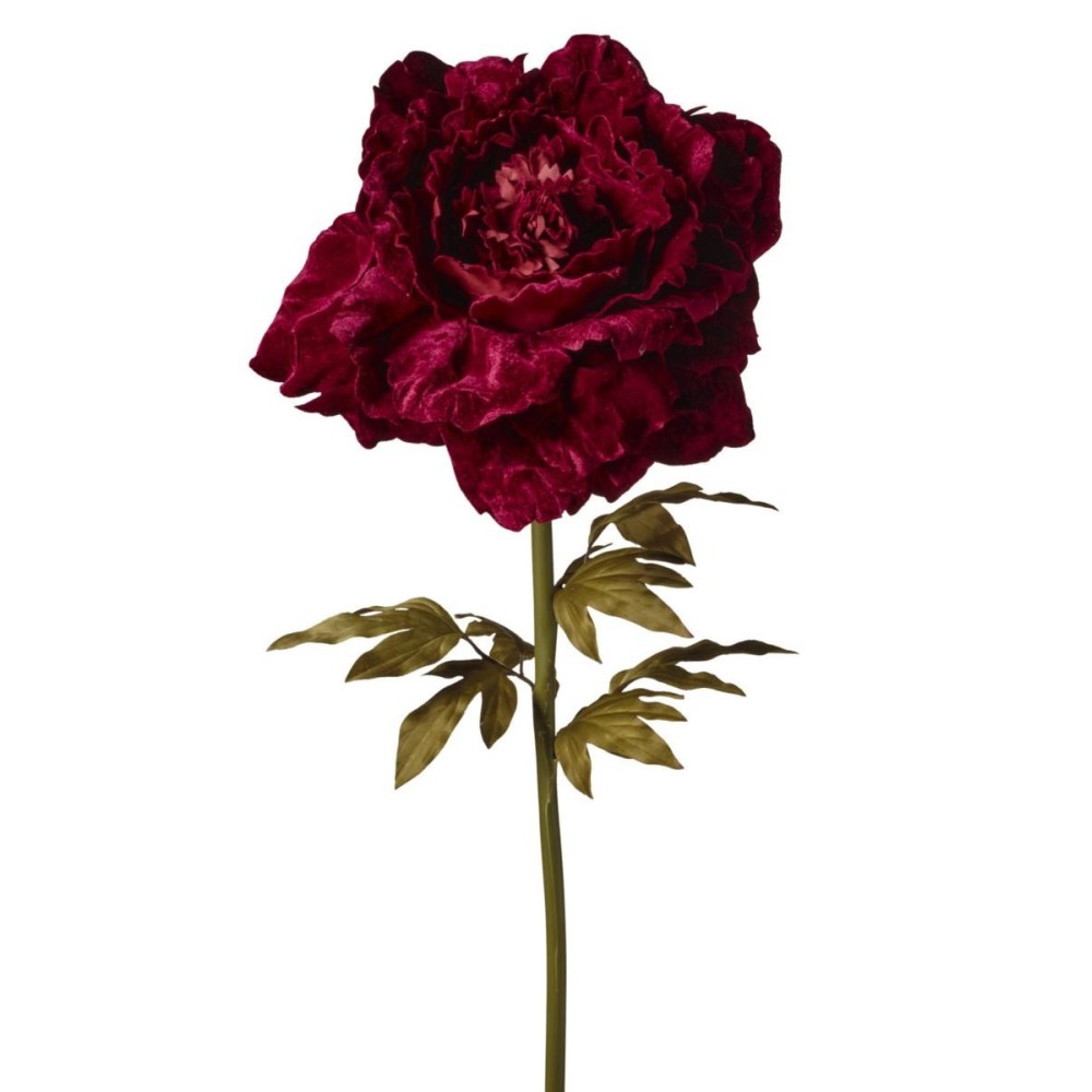 RAMO PEONIA 4848130 CM - BURGUNDY